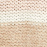 Cardigan feminino listrado com decote em V, bege, tamanho extragrande, da Free People