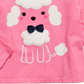 Camiseta infantil de algodão manga comprida com estampa de poodle First Impressions, tamanho 12 meses