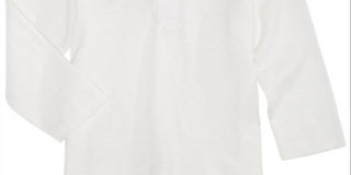 Camisa polo de algodão para meninos First Impressions, tamanho 2T, branca
