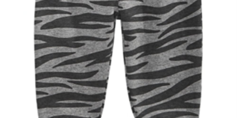 Calça jogger estampa animal para bebê menino First Impressions cinza tamanho 12 M
