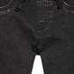 Calça jeans camuflada listrada First Impressions Baby Boy, preta, tamanho 18 meses