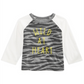 Camiseta infantil de algodão com estampa Wild at Heart para meninos First Impressions, cinza, tamanho 3T