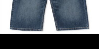 Tommy Hilfiger Shorts Jeans Infantil Retro Revolution Fit Stretch Texturizado com Camadas Azul Tamanho 5