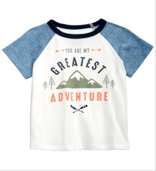 Camiseta de algodão estampada First Impressions Baby Boy's Adventure, tamanho 24 meses