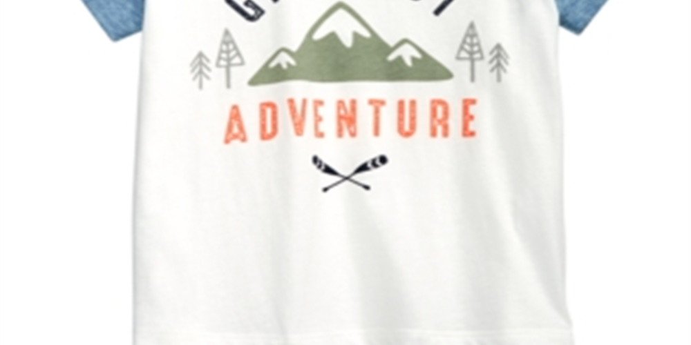 Camiseta de algodão estampada First Impressions Baby Boy's Adventure, tamanho 24 meses
