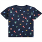 Camiseta Ralph Lauren Infantil Menino Jersey Algodão Azul Tamanho 4 T