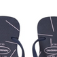Chinelo Havaianas Slim Fine Lines Feminino Azul Tamanho 8