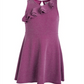 Vestido metálico com babados Epic Threads Big Girl, roxo, tamanho X-Large