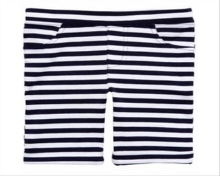 Bermuda listrada infantil Epic Threads azul tamanho 5