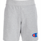 Champion Boy's French Terry Short Cinza Tamanho Pequeno