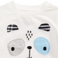 Camiseta infantil estampada com panda First Impressions para meninos, tamanho 4T