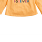 Camiseta infantil First Impressions Owl Love U amarela tamanho 6-9 meses
