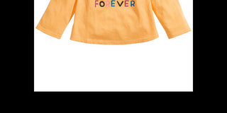 Camiseta infantil First Impressions Owl Love U amarela tamanho 6-9 meses