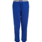 Calça de moletom Calvin Klein Big Boy's Rugby Side Stripe Fleece Azul Tamanho 10-12M