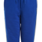 Calça de moletom Calvin Klein Big Boy's Rugby Side Stripe Fleece Azul Tamanho 10-12M