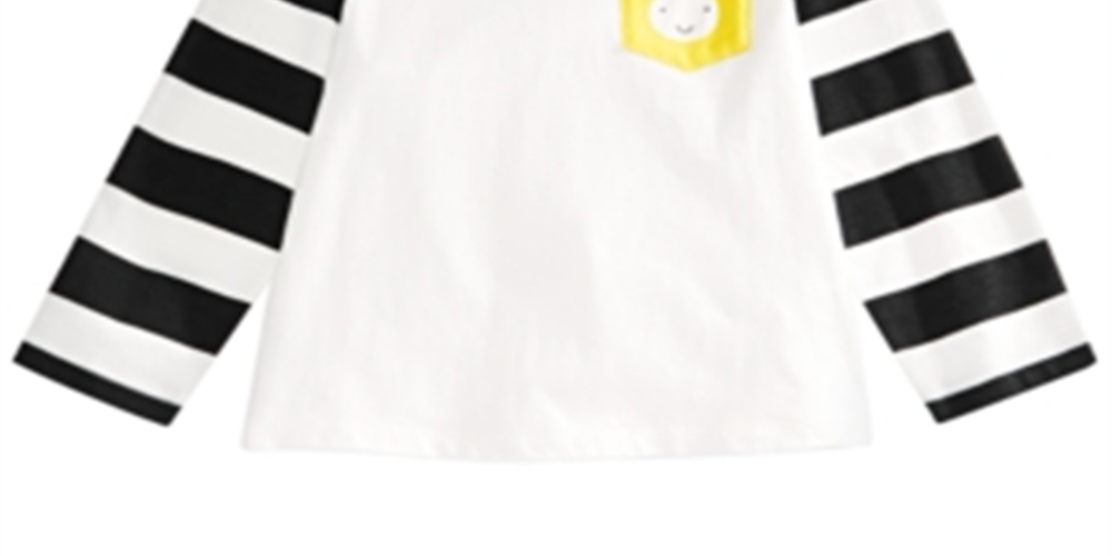 Camiseta de algodão com bolso de girafa First Impressions para bebê menino, branca, tamanho 12 meses