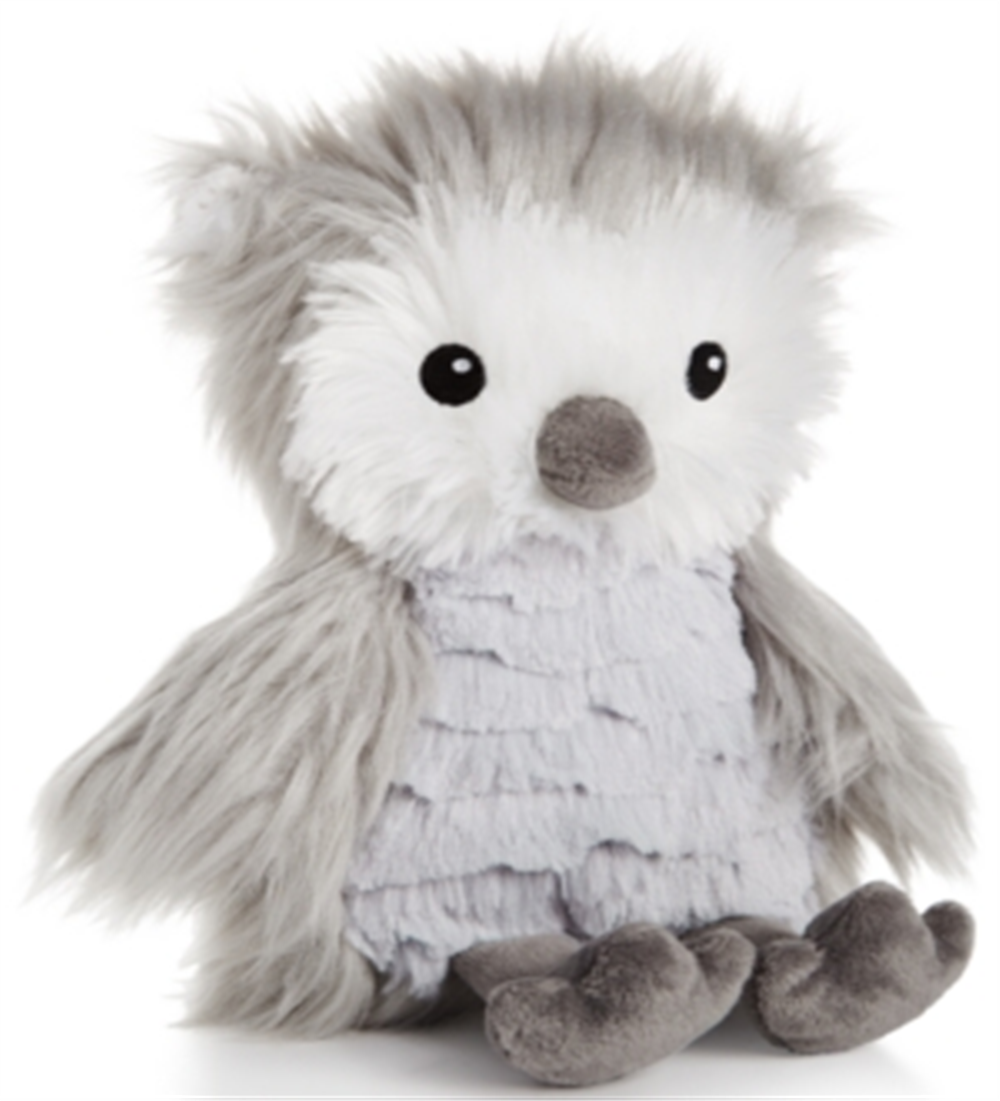 First Impressions Baby Boy's &amp; Girl's 8 Plush Owl Cinza Tamanho Único