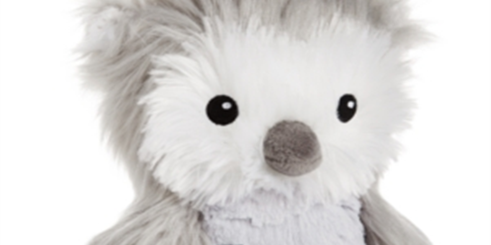 First Impressions Baby Boy's &amp; Girl's 8 Plush Owl Cinza Tamanho Único
