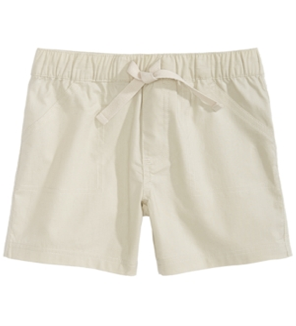 Shorts de algodão para meninos First Impressions, marrom, tamanho 3-6 meses