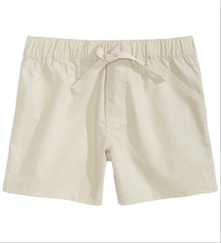 Shorts de algodão para meninos First Impressions, marrom, tamanho 3-6 meses