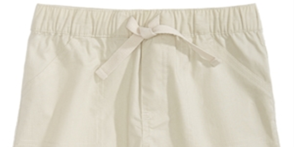 Shorts de algodão para meninos First Impressions, marrom, tamanho 3-6 meses