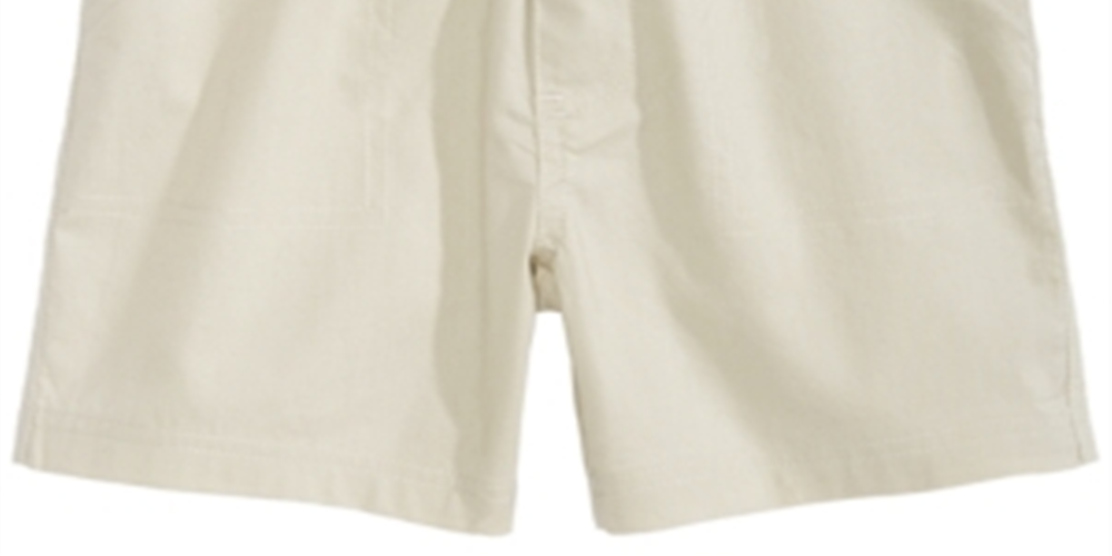 Shorts de algodão para meninos First Impressions, marrom, tamanho 3-6 meses