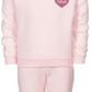 Conjunto de moletom e calça Ideology Toddler Girl 2 peças Love Fleece rosa tamanho 3T