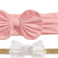 First Impressions Baby Girl's 3 Pack Headbands Rosa Tamanho Regular