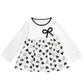 Túnica infantil de algodão estampada com corações First Impressions Angel White tamanho 6-9 meses