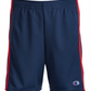 Shorts Champion Big Boy's Listras Contrastantes Azul Tamanho P