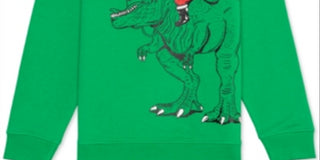 Moletom Jem Big Boy's Santa Rex Kelly Green Tamanho X-Grande