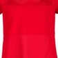 Camiseta Ideology Big Girl's Active Layered Look Vermelha Tamanho X-G