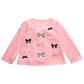 Blusa de laço para bebê First Impressions, rosa, tamanho 12 meses