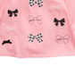 Blusa de laço para bebê First Impressions, rosa, tamanho 12 meses