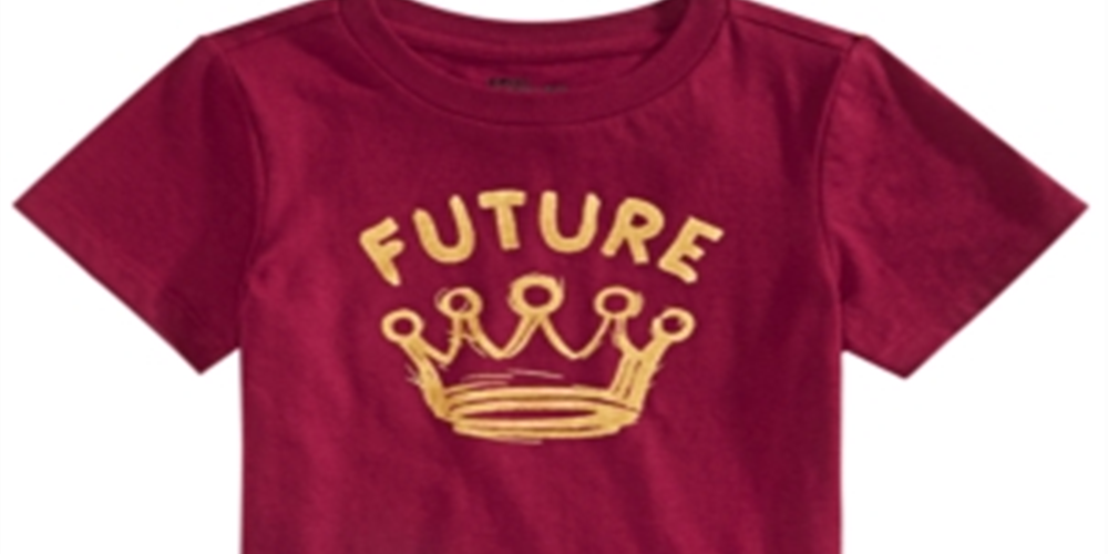 Camiseta estampada Epic Threads Little Boy's Future, vermelha, tamanho 7