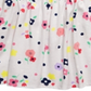 Túnica de algodão com estampa floral de manga comprida First Impressions para bebê menina, branca, tamanho 24 meses