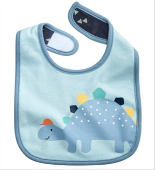 Babador de algodão para bebê menino First Impressions com dinossauro, tamanho azul, regular
