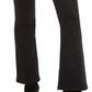 Calça jeans feminina INC International Concepts Essentials Curvy Fit com 5 bolsos e corte bootcut, preta, tamanho 2