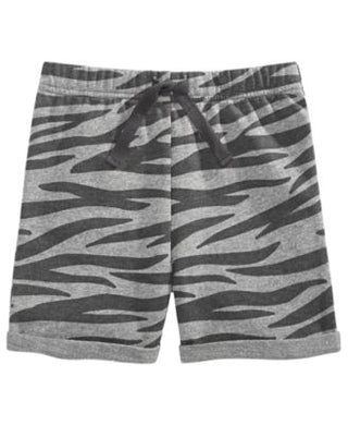 Shorts estampados de animais para bebês meninos First Impressions, cinza, tamanho 3-6 meses