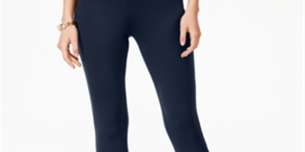 Leggings femininas sem costura INC International Concepts, azul, tamanho 16X3