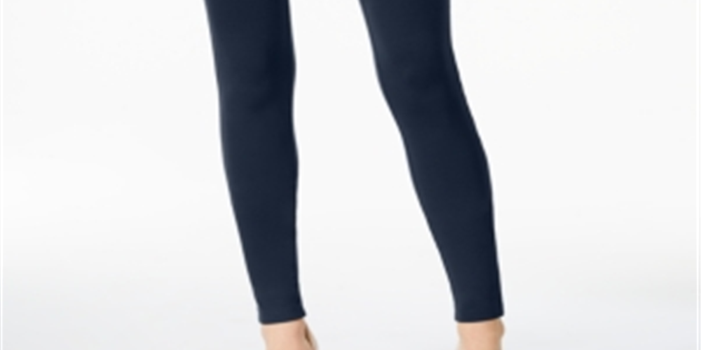Leggings femininas sem costura INC International Concepts, azul, tamanho 16X3