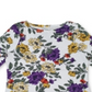 Blusa feminina com estampa floral Charter Club, branca, tamanho grande