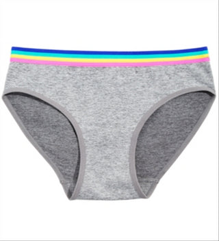 Maidenform Little & Big Girl's Rainbow Waist Seamless Hipster Underwear Rainbow Size X-Large