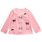 Top de laço para bebê First Impressions, rosa, tamanho 3-6 meses