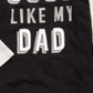 Camiseta de algodão com estampa bacana First Impressions para meninos, tamanho 3T, preta
