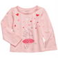 Camiseta infantil First Impressions para meninas, unicórnio dançante, rosa, tamanho 2T