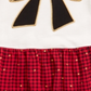 Camiseta infantil de algodão com estampa de laço First Impressions para meninas, tamanho 4T