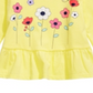 Camiseta infantil de algodão com estampa floral First Impressions para meninas, tamanho 12 meses, amarela