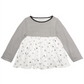 Túnica infantil de algodão com animais da floresta First Impressions para meninas, tamanho 4T, branca