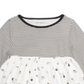 Túnica infantil de algodão com animais da floresta First Impressions para meninas, tamanho 4T, branca